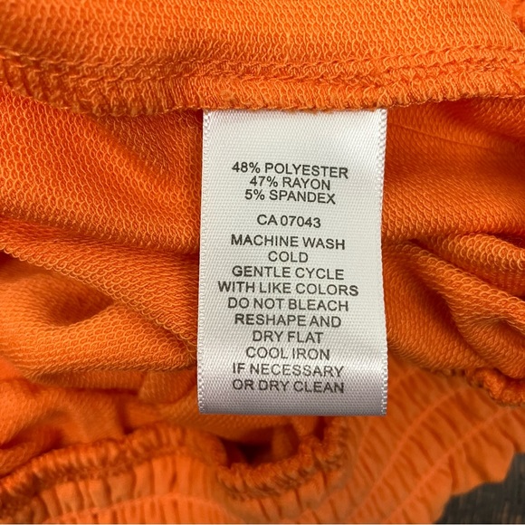 Cable & Gauge orange sport top - Picture 6 of 8